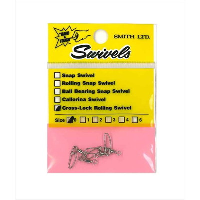 スミス クロスロック ローリングスイベル #0 スナップ・リング