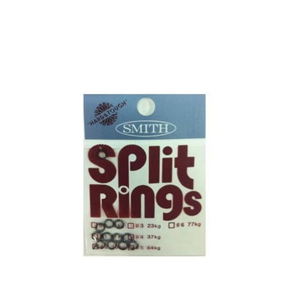 スミス スプリットリング ブラック #2 スナップ・リング