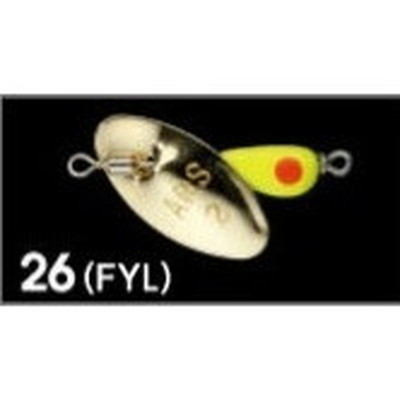 スミス ARスピナー(エーアールスピナー) トラウトモデルSH 1.5g 26 FYL スプーン