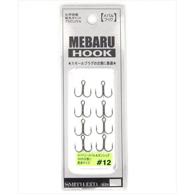 スミス メバルフック #12 トリプルフック