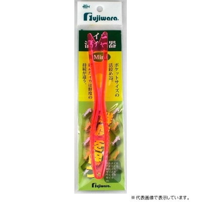 フジワラ　イカ活チャ器　ミニタイプ　スケルトンピンク