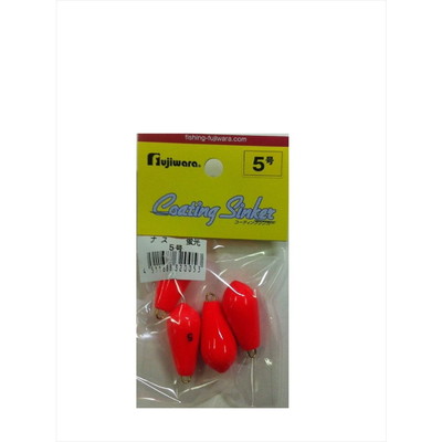 フジワラ フジワラ 蛍光ビニール ナス 5号 オモリ