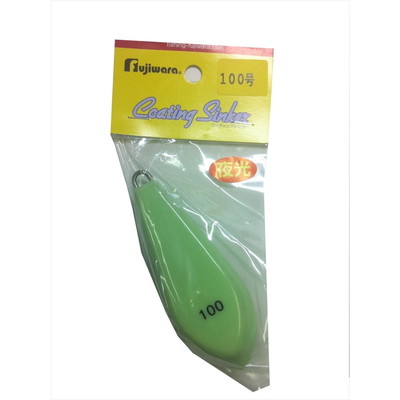 フジワラ フジワラ 夜光ビニール 六角 100号 オモリ