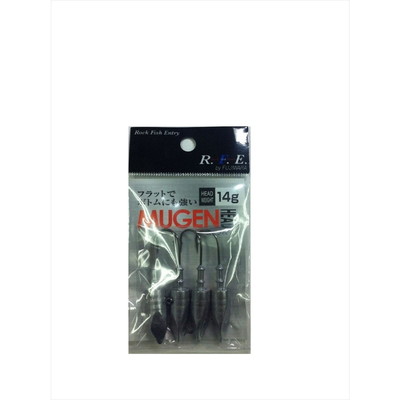フジワラ フジワラ ムゲンヘッド 14g ジグヘッド