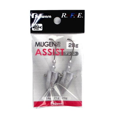 フジワラ ムゲンヘッドアシスト 28g ジグヘッド
