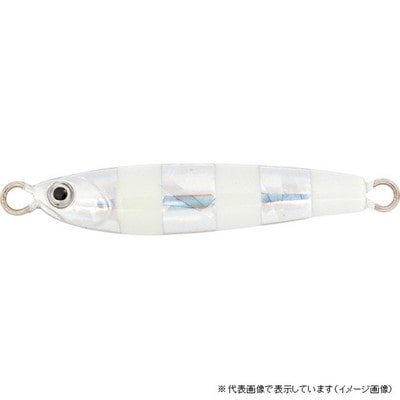 ジャクソン ギャロップベイビー 5g ゼブラグロー メタルジグ