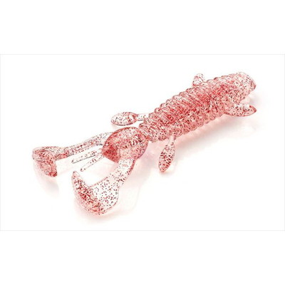 ジャクソン ワーム ちぬころホッグ 2.6インチ CRL クリアーレッドラメ