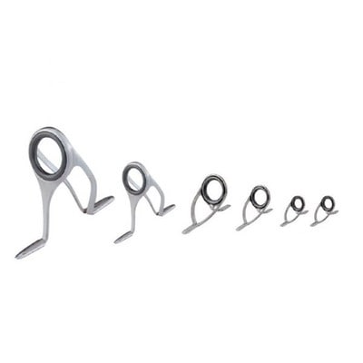 富士工業 ガイド T-RVSG25H6 チタンフレーム SiCガイドセット トーナメント25セット