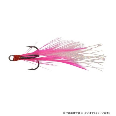 メガバス ティーザーフック #10 ピンク トリプルフック