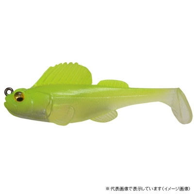 メガバス ダークスリーパー 3.8inch 3/4oz クリアチャート ワーム