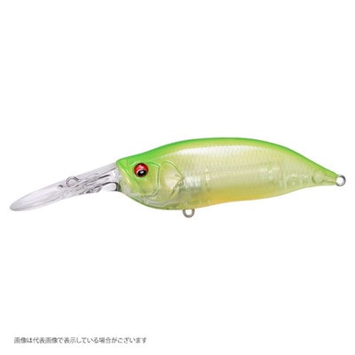 メガバス IXI SHAD(アイバイアイ シャッド) TYPE-3 クリアライムチャート バスルアー