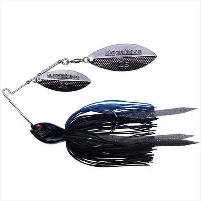 メガバス SV-3 1/2oz DW ブラックブルー スピナーベイト バズベイト