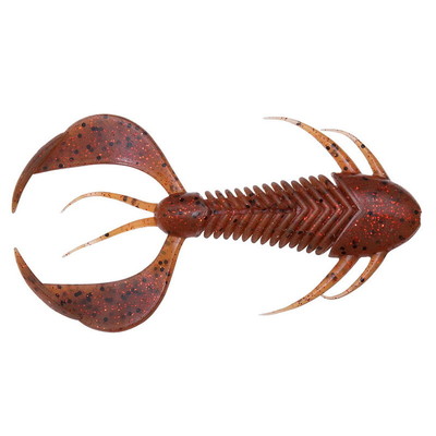 メガバス　ＲＯＣＫ　ＨＯＧ（ロックホッグ）　３ｉｎｃｈ　エビミソレッドフレーク ワーム