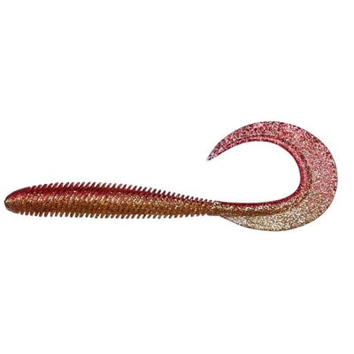 メガバス KEMURI CURLY(ケムリカーリー) 2.5inch アカキン ワーム