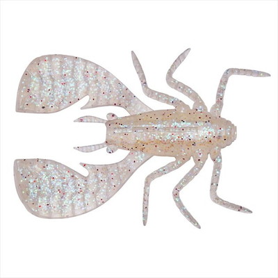 メガバス ワーム FUWABUG(フワバグ) 3.8インチ クリアホロ ワーム