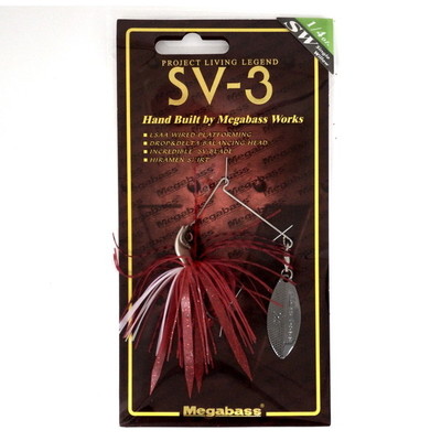 メガバス スピナーベイト バズベイト SV-3 (1/4oz SW) (SP-C) ILマムシ