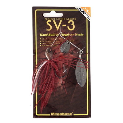 メガバス スピナーベイト バズベイト SV-3 (3/8oz SR) (SP-C) ILマムシ