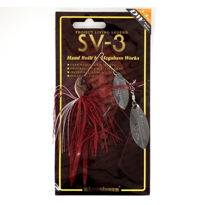 メガバス スピナーベイト バズベイト SV-3 (3/8oz DW) (SP-C) ILマムシ