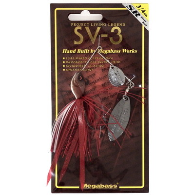 メガバス スピナーベイト バズベイト SV-3 (3/4oz SR) (SP-C) ILマムシ