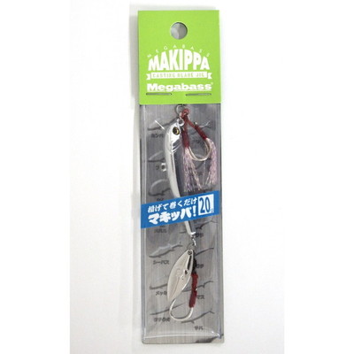 メガバス メタルジグ マキッパ 20g (SP-C) フルメタルシルバー