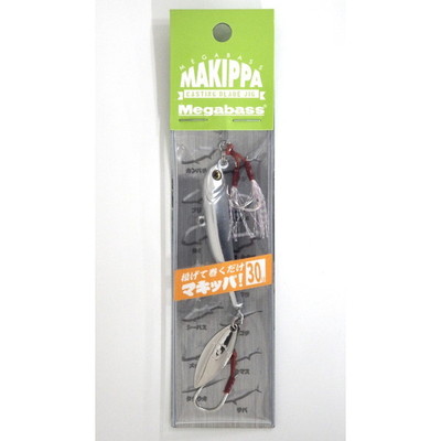 メガバス メタルジグ マキッパ 30g (SP-C) フルメタルシルバー