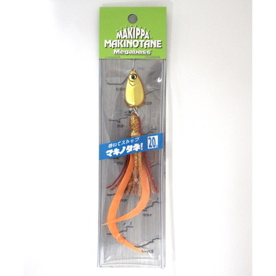 メガバス メタルジグ マキッパ マキノタネ 20g(SP-C) フルメタルオレンジゴールド