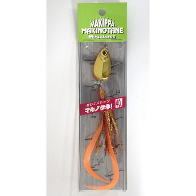 メガバス メタルジグ マキッパ マキノタネ 40g(SP-C) フルメタルオレンジゴールド