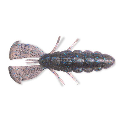 メガバス ワーム スラップホッグ 3.5inch スモークブラック/ブルーフレーク