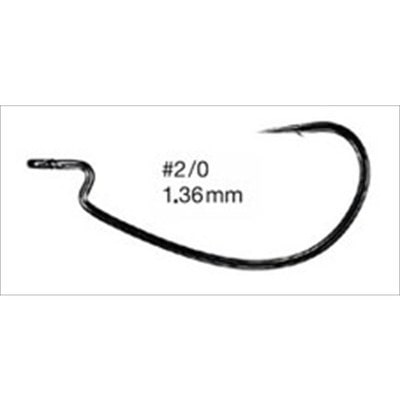 バリバス ワームフック オフセットマスター モンスタークラス #2/0