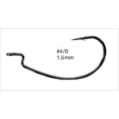 バリバス ワームフック オフセットマスター モンスタークラス #4/0