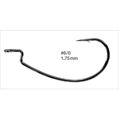 バリバス ワームフック オフセットマスター モンスタークラス #6/0