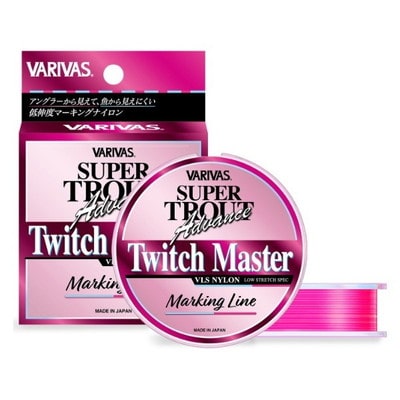 バリバス ライン スーパートラウトアドバンス トゥイッチマスター マーキングナイロン 100m 4LB(1号)
