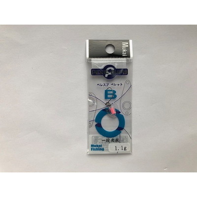 ムカイ ペレスプ ペレットB 1.1g クリアーピンク スプーン