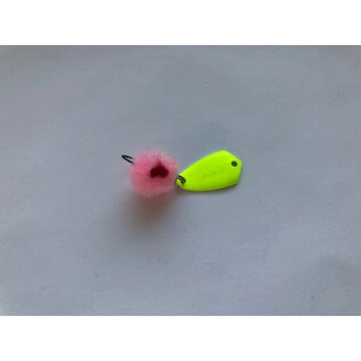 ムカイ ニコットスプーン 3.0g チャート×キャンディピンク スプーン