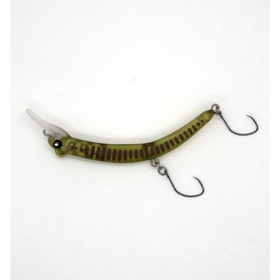 ムカイ トラウトプラグ バックストローク55S BGL5 Wオリーブ