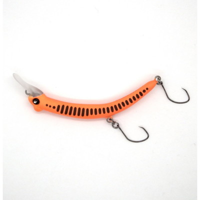 ムカイ トラウトプラグ バックストローク55S BGL12 マットオレンジ