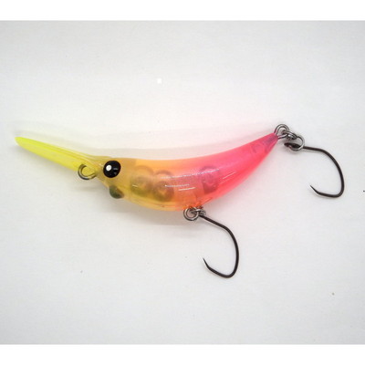 ムカイ トラウトプラグ Up Ward 残無35(S) Ab302 マンゴーグロー