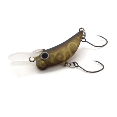 ムカイ トラウトプラグ 鯱(シャチホコ)28S SY-10 ゴールデンオリーブ