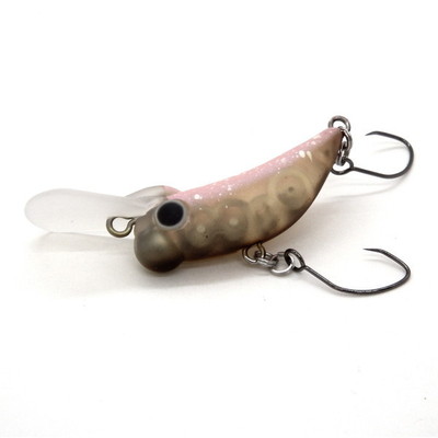 ムカイ トラウトプラグ 鯱(シャチホコ)28S SY-11 良型ピンク