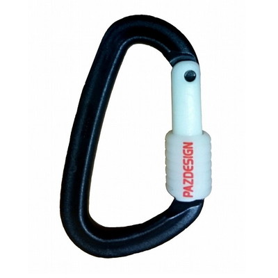 パズデザイン PAC-214 PSLカラビナ(ルミロック)-M ブラック