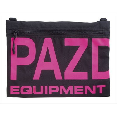 パズデザイン サコッシュ ブラック/ピンク タックルバッグ