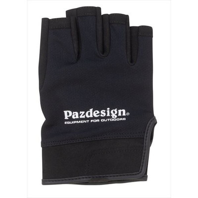 パズデザイン PGV-038 5フィンガーレスクールドライグローブ ブラックホワイト (XL) 手袋