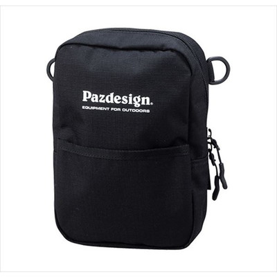 パズデザイン PAC-318 サイドポーチW(M) ブラック タックルバッグ