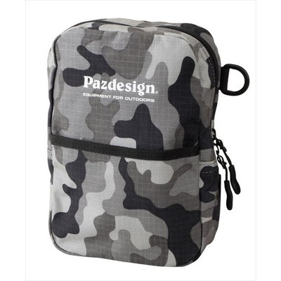 パズデザイン PAC-318 サイドポーチW(M) グレーカモ タックルバッグ