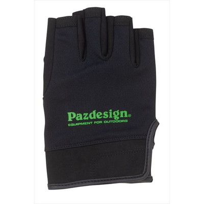 パズデザイン PGV-038 5フィンガーレスクールドライグローブ2 ブラックグリーン (XL)