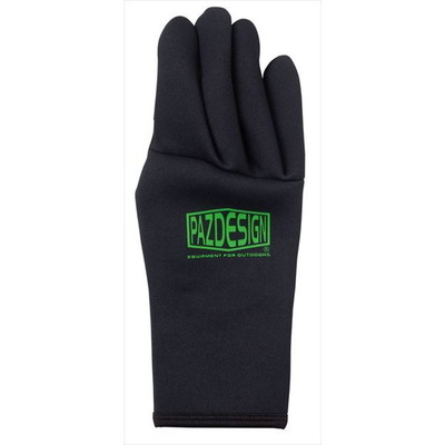 パズデザイン 防寒手袋 PGV-043 クロロプレン5フィンガーグローブII ブラックグリーン (Xl)
