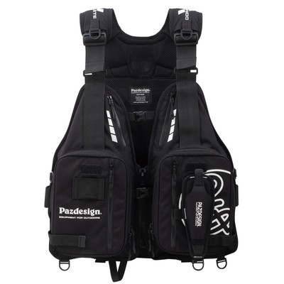 パズデザイン ライフジャケット フローティングベスト コンプリート5 ブラックホワイト SLV-032