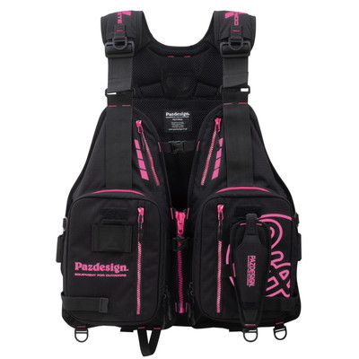 パズデザイン ライフジャケット フローティングベスト コンプリート5 ブラックピンク SLV-032