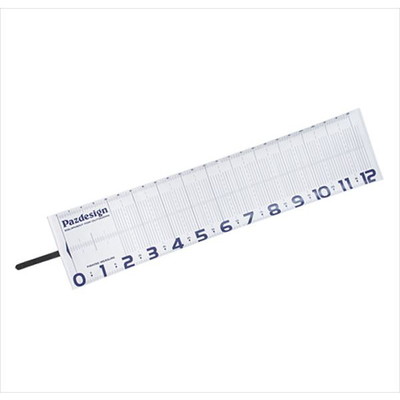 パズデザイン PAC-316 プロテクトメジャー120II 120cm ホワイトブルー