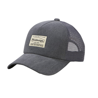 パズデザイン 帽子 PHC-082 パズデザイン メッシュキャップ スクエア チャコール フリー